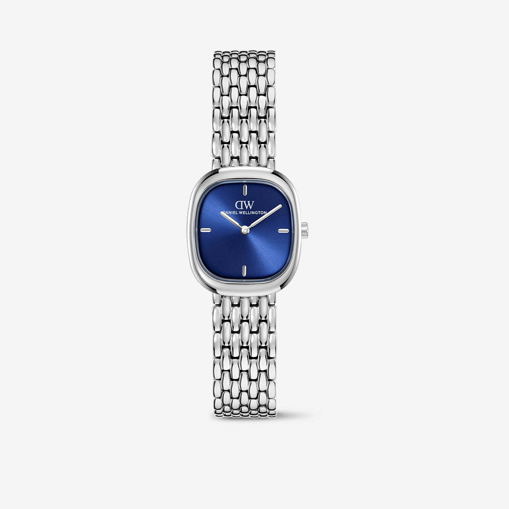Corta Royal Blue Grain-Link Silver