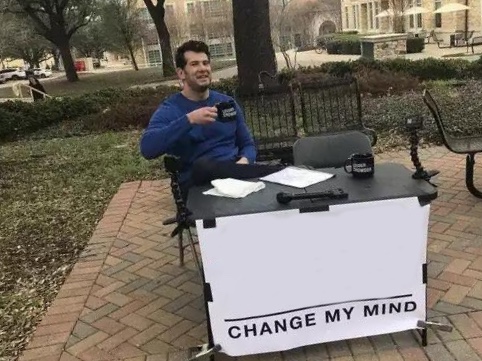 Change My Mind meme about Daniel Wellington