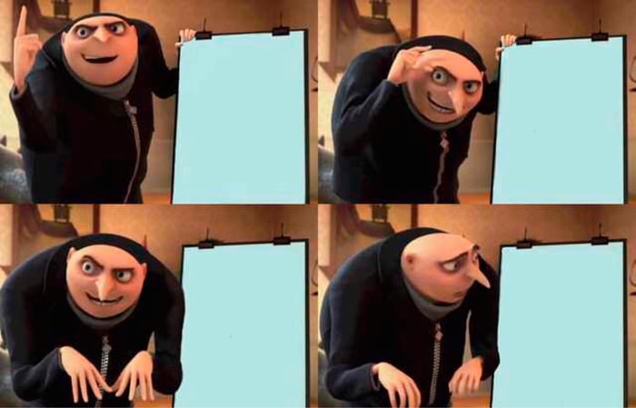 Gru's Plan meme about Daniel Wellington